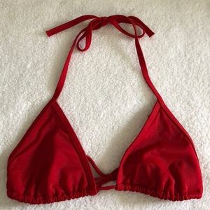 Red Bikini Top